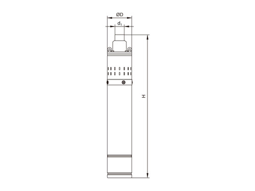 Rozměrový výkres HC90 INOX